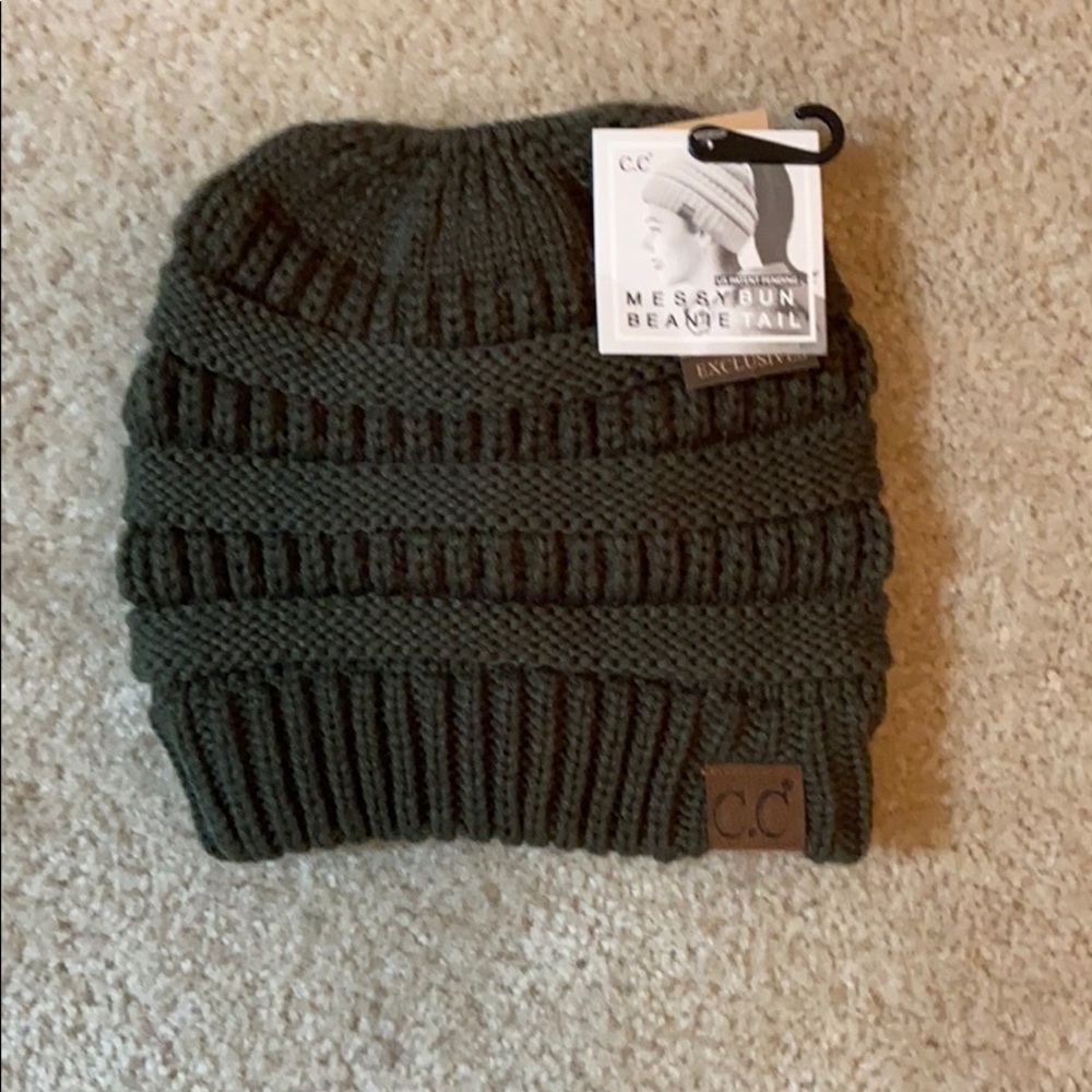 C.C Messy Bun Beanie Tail